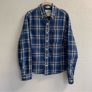 Abercrombie and Fitch muscle button up shirt men’s size small